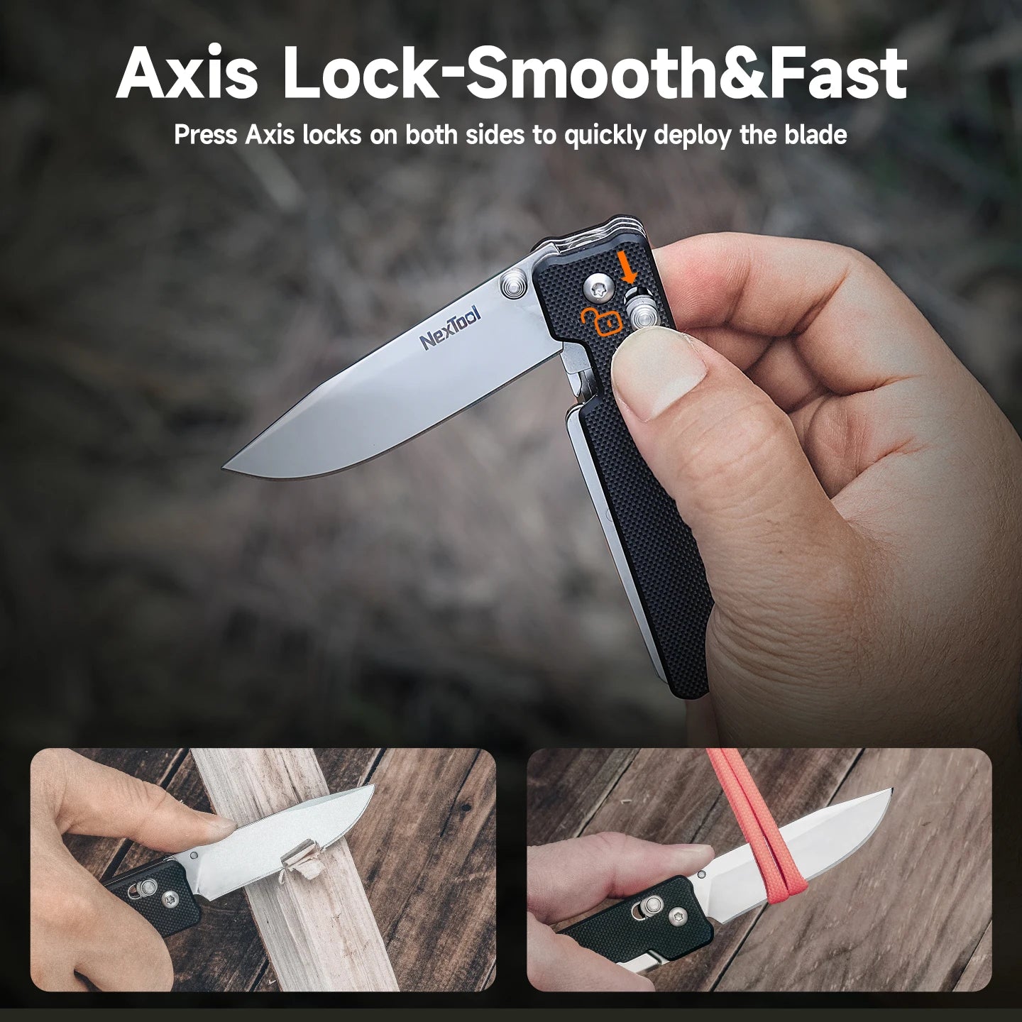 Nextool 11 In 1 Pocket Knife K30 Multi-tool Knight EDC Knife Outdoor Folding Knife Mini Portable Folding Scissor File Hand Tools