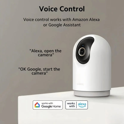 Xiaomi Smart Camera 3 Pro PTZ 5MP 3K Ultra Low Light Full Color HDR 2.4G/5G WiFi Bluetooth Mesh Gateway AI Detection 360° Home
