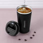 Thermo Cafe Coffee Mug - 380/510ML Leak-Proof Travel & Car Thermos, Double Stainless Steel for Tea, Water, Coffee