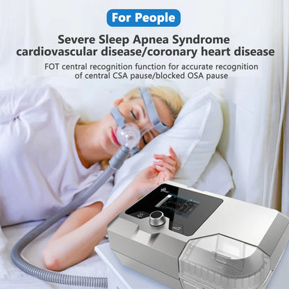 BMC G2S B20A BiPAP Machine Sleep Apnea Bi-level CPAP Auto S Ventilator with Humidifier Mask Quiet Anti Snoring Data Report