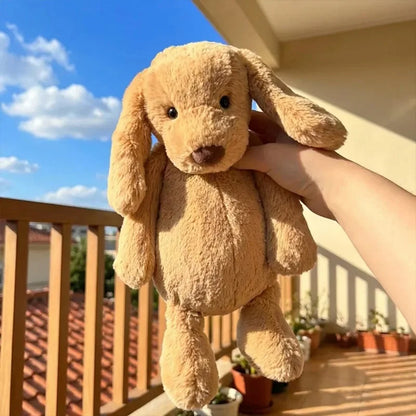 Yellow Droopy-eared Dog Plush Toy Animal Home Decoration High-quality And Comfortable  Children's Birthday Gift Companion Gift