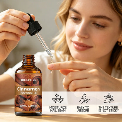 100ml CINNAMON ESSENTIAL OIL is Suitable for massage and skincare, deeply nourishes and moisturizes, and improves skin condition
