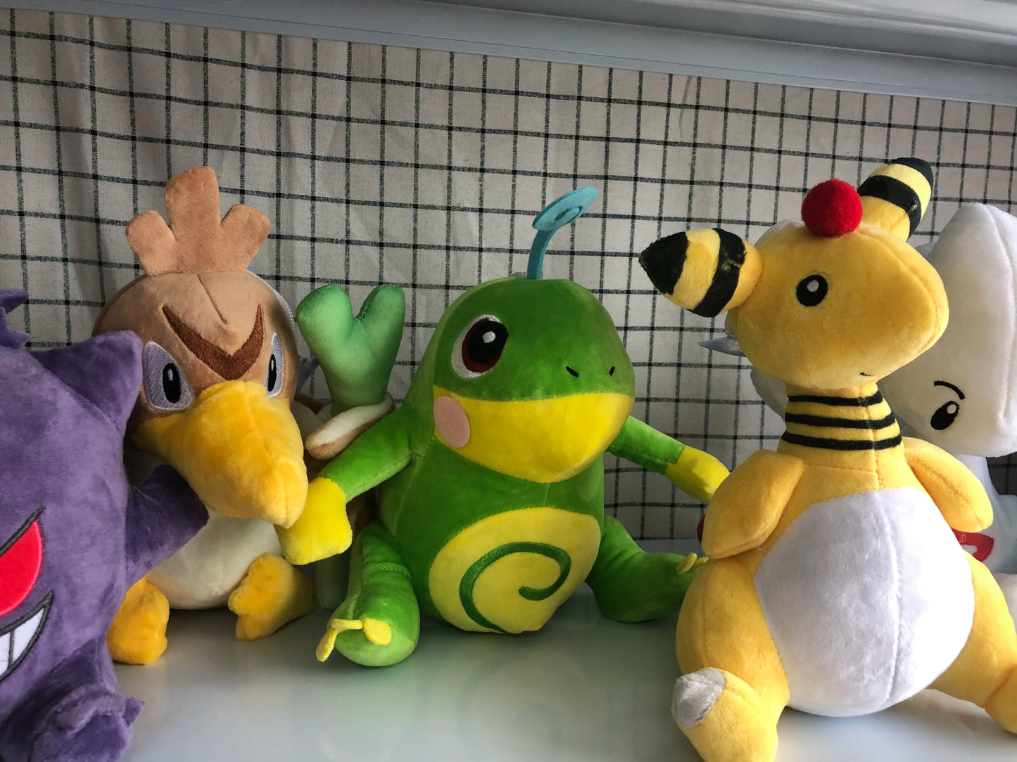 Pokemon Chikorita Cyndaquil Totodile Plush Pikachu Charmander Bulbasaur Peluche Charizard Gengar Eevee Family Stuffed Doll Gift