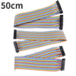 40-120PCS Jumper Wire DuPont Line DuPont Cable Connection male to male+female to female and male to female for Arduino DIY KIT