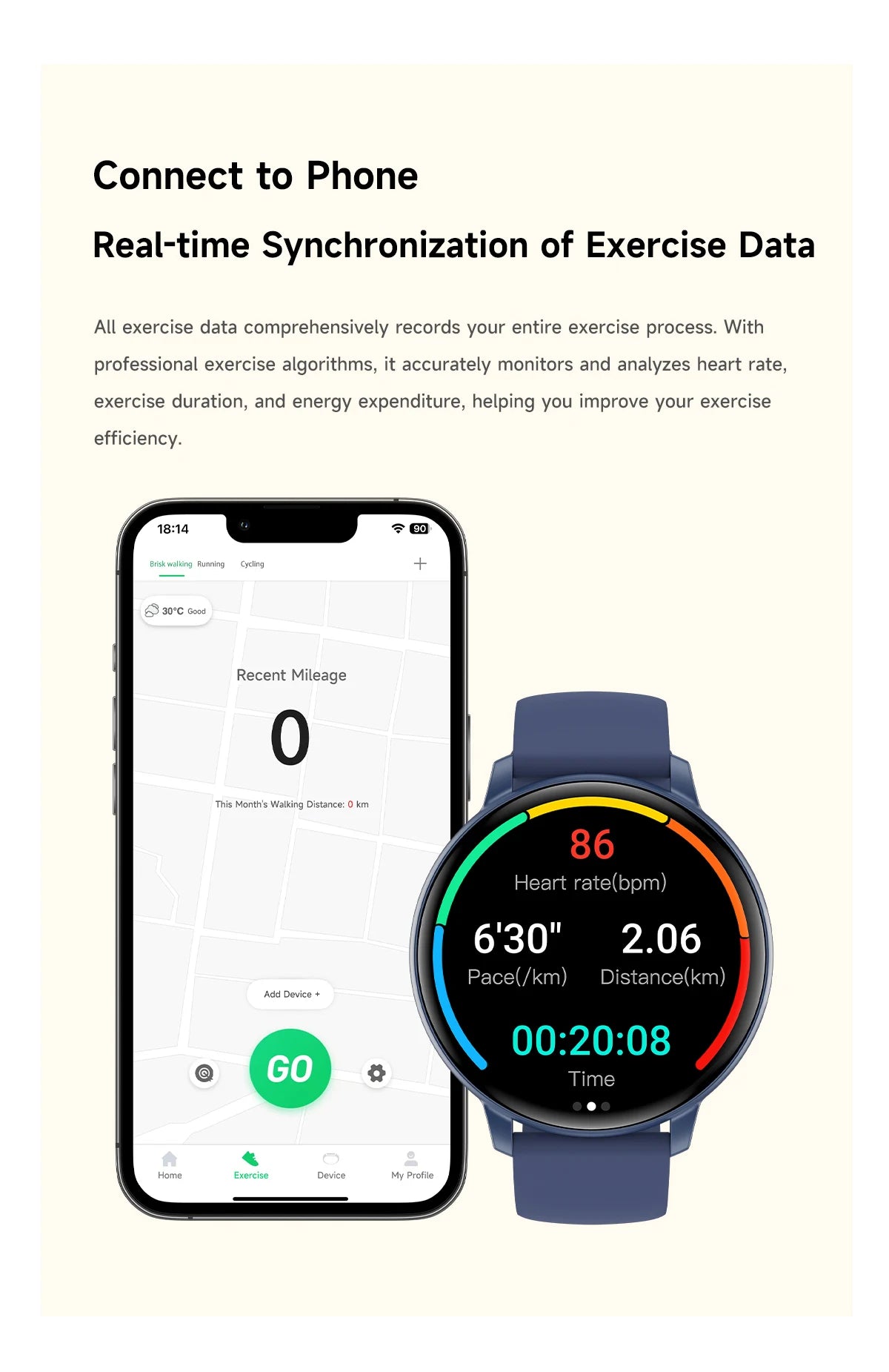 LIGE New Smart Watch Men Bluetooth Call Heart Rate Blood Oxygen Monitoring IP67 Waterproof Sports Men Smartwatch for Android ios
