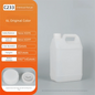 1/2/3/4/5/6/10L Plastic Airtight Bottle with Lid Food Grade HDPE Bucket Sealed Large-Capacity Oil Jerrican Gel Shampoo