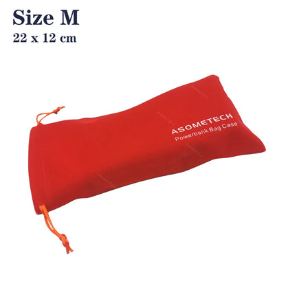 Power Bank Case Bag Carring Pouch Drawstring Bag Travel Portable Protective Storage Bag For Power Bank Mobile Phone Accessories