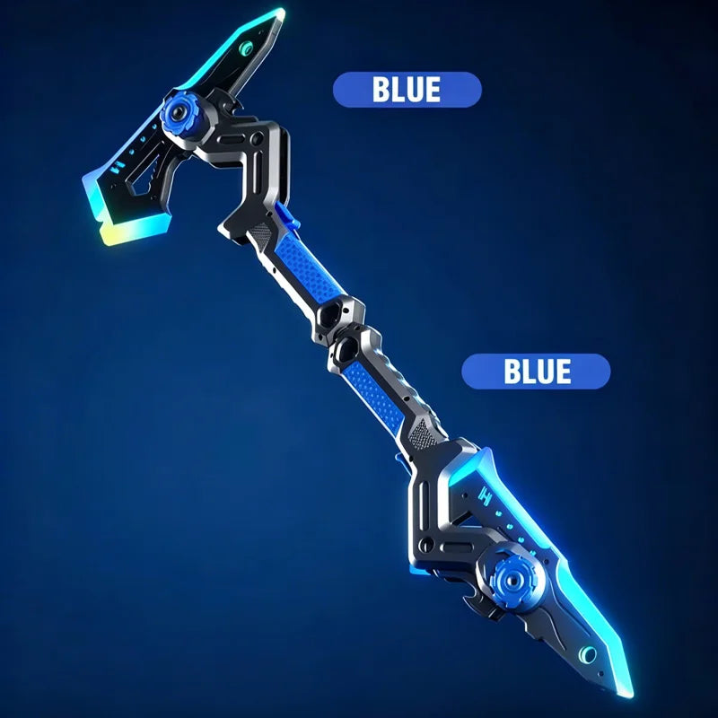 2026 New Sword LED Axe 2 IN 1 Swords Cosplay Role-Play Light Stick Kids Gifts Cool Toy Streamer Bright Toys for Adult Party Game