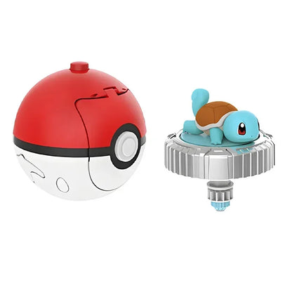 Elf Pokemon Spinning Top Ball Battle Gyro Arena Pikachu Charmander Squirtle Mew Eevee Monsters Action Figure Toy Children Gift