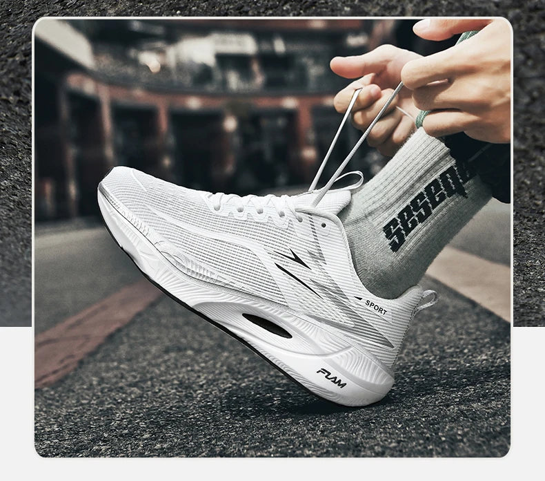Marathon Running Shoes Speciality Men Sports Cushion Carbon Board Breathable Lightweight Comfortable Women's Athletic Sneakers