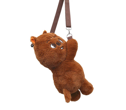 Kpop SKZOO plush Cartoon Rain Love Be Stray Kids Plush Toy Crossbody Bag Love Bear Gift for Children Backpack Christmas Gift