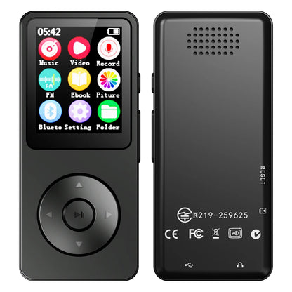 MP3 Player Type-C 32GHiFi Lossless Music Player Student Walkman Swimming Running Riding Built-in Speaker Support FM Radio E-Book