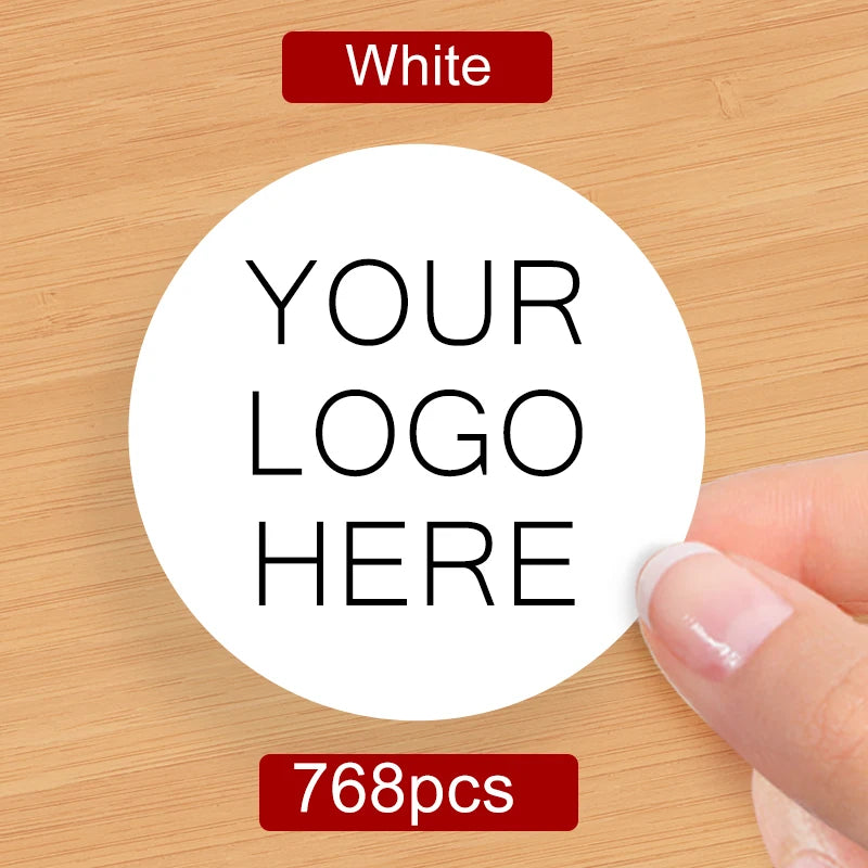 Personalized Stickers Custom Design Service-Upload Your Picture/Logo for Event Decor,Durable Adhesive Labels for Gifts & Parties