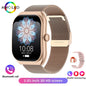 2025 New  Smart Watch Women Heart Rate Health Monitoring Voice Assistant BT Calling IP68 Waterproof Sports Smartwatch Men