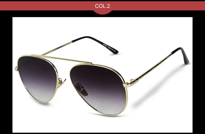 TAGION Brand New Men's Pilot Sunglasses Women Men Alloy Frame Fashion Sunglasses Driving Lenses Unisex Eyewear 2767