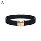 2022 Children Stretch Belts Girls Multicolor Adjustable Elastic Waist Belts with Heart Shape Buckle Waistband Accessories