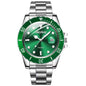 Fashion Men Business Watches Luxury Large Dial Calendar Watch Men's Quartz Wristwatch Reloj Hombre