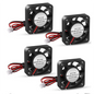 4PCS 3D Printer Cooling Fan 4010 Blower 40X40 X 10mm Hydraulic Bearing Brushless DC 12v 24v Cooling Fans for 3D Printer