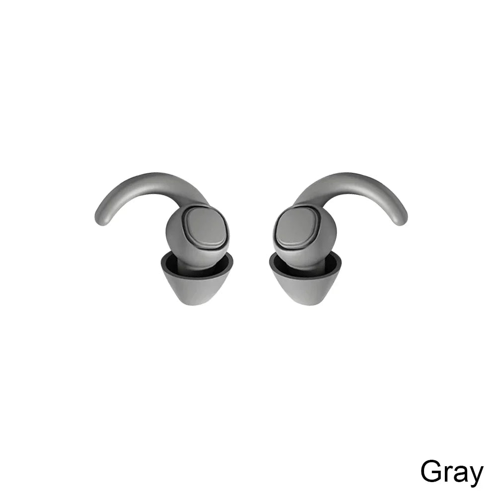 Soft Silicone Sleeping Ear Plugs Sound Insulation Ear Protection Earplugs Anti-Noise Plugs for Travel Silicone Noise Reduction