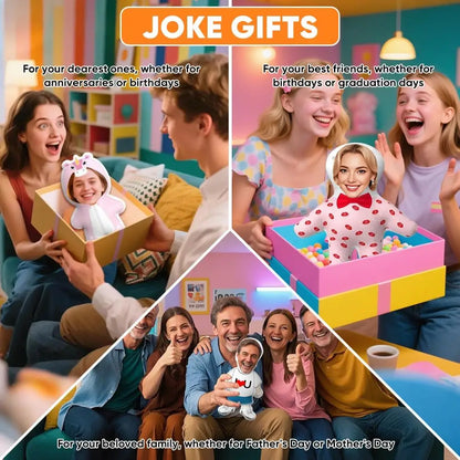 Customized Photo Plush Pillow - Personalized Gift, Soft Fabric Sofa Cushion, Perfect for Home Decoration, Perfect for Birthdays