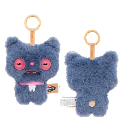 Fuggler Alley Cats Care-Bears Fugg Plush Toys Nuggets Keychain Funny Ugly Tooth Monster Bag Charm Dolls Backpack Decor Bagged