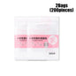 100-500pcs Disposable Plastic Film Face Mask Neck Stickers Transparent Wrap Facial Beauty Makeup Tools Cleaner Skincare