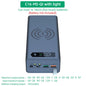 C16 Power Bank Case 16*18650 USB Welding Free Power Bank Case Detachable Portable QC 3.0 PD DIY Shell Housing For Powerbank