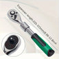 Retractable Ratchet Set 1/4 3/8 1/2 Inch Drive Rotating Ratchet Reversible Drive 72 Tooth Socket Wrench Mechanical Tool