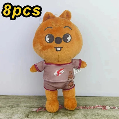 32style 23cm Plush Toy Kawaii Skzoo Stray Plush Cartoon Stuffed Animal Doll Kawaii Companion Toys Room Decor Children Gift