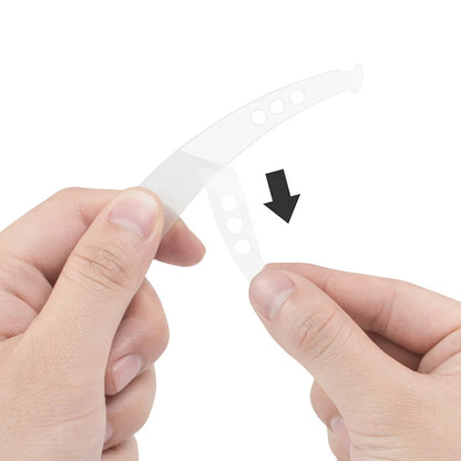 Microblading Permannet Makeup Bow and Arrow Line Ruler for String Pre Inked tattoo PMU Mapping Measuring Brow convenient storage
