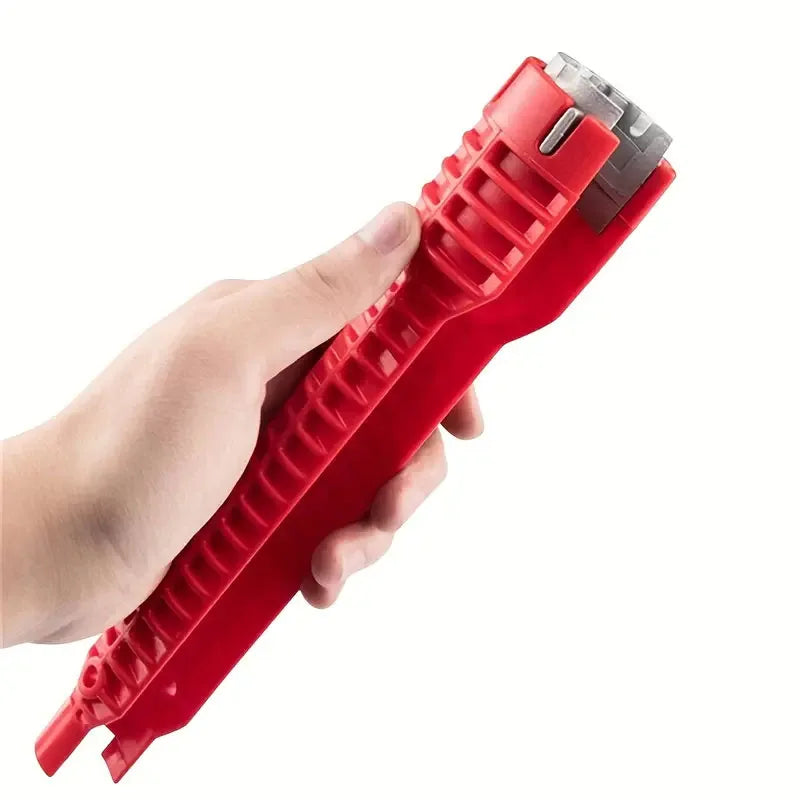 5/8/14 in 1 Multifunction Sink Faucet Wrench Plumbing Double Head Water Pipe Spanner Kit Hand Repair Tool for Bathroom Kitchen