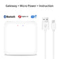 Tuya Multi Mode ZigBee Bluetooth Gateway Hub Wireless Smart Home App Remote Controller Bridge Voice Control Alexa Google Home