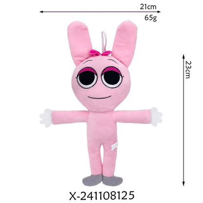 54 Styles Sprunki Plush Toys Soft Snuggly Stuffed Animal Cushion Children's Birthday Gifts Soft Toys