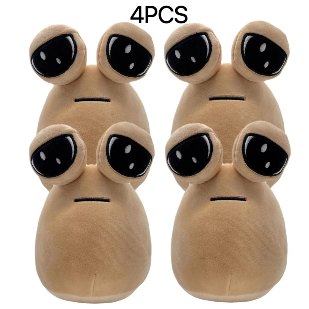 New Hot My Pet Alien Pou Plush Toys Anime Game The Maw Pou Doll Kawaii Cartoon Soft Stuffed Pillow Children Birthday Xmas Gif