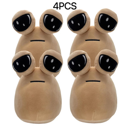 New Hot My Pet Alien Pou Plush Toys Anime Game The Maw Pou Doll Kawaii Cartoon Soft Stuffed Pillow Children Birthday Xmas Gif