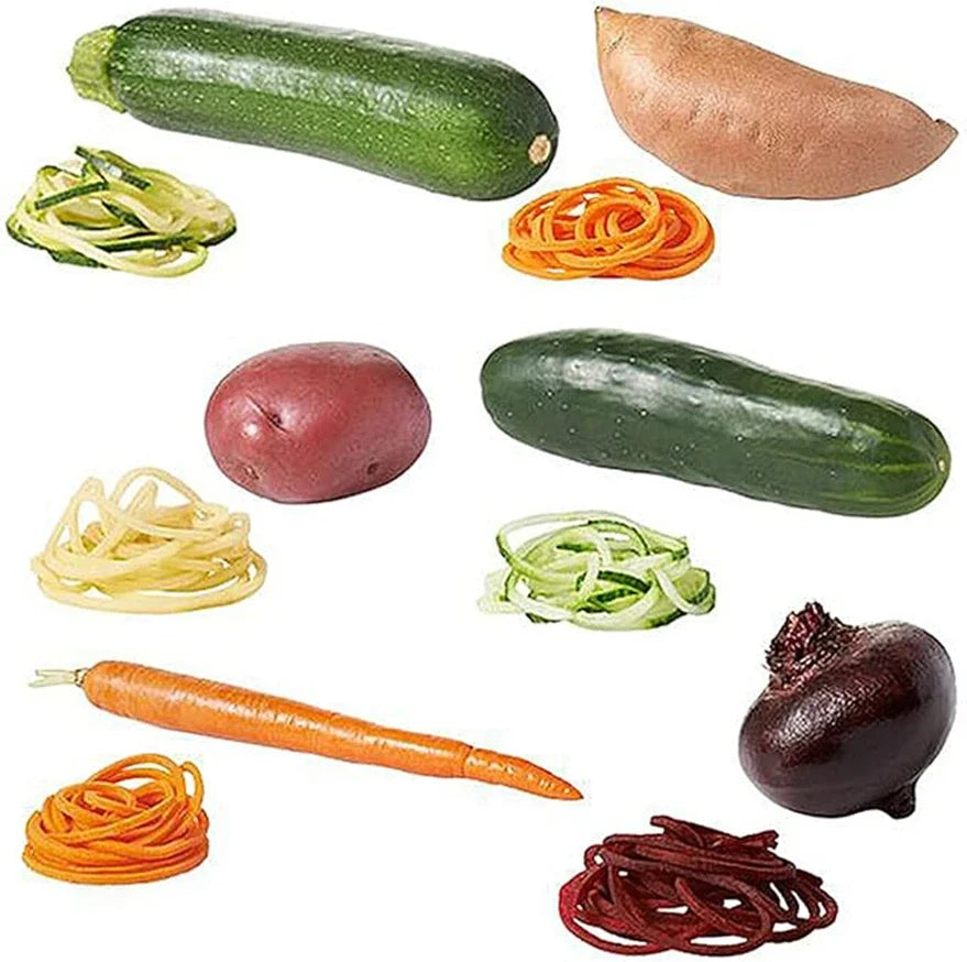 Handheld Vegetable Fruit Tool Multifunction Spiral  Shredder Manual Radish Cucumber Rotating Grater Kitchen Accessorie Tool