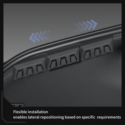 LUCKEASY for Tesla Model Y Juniper Launch/YL 2025 2026 Rear Trunk Hook Hidden Organizer Umbrella Bag Hanger Storage