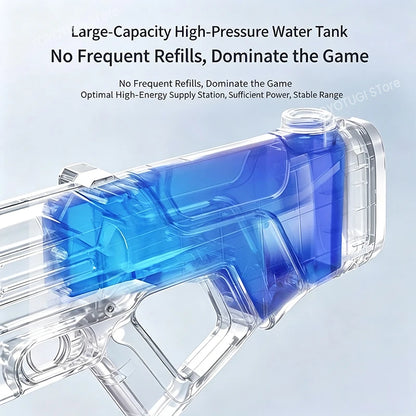 Pulse Glare Electric Water Gun Toy Automatic Water Suction Large Capacity High Pressure Powerful Adult Water Toy Gift
