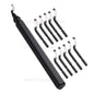 RB1000 Handle Burr Deburring Remover Cutting Tool With 10 Pcs Rotary Deburr Blade Professional Deburring Tool Kit