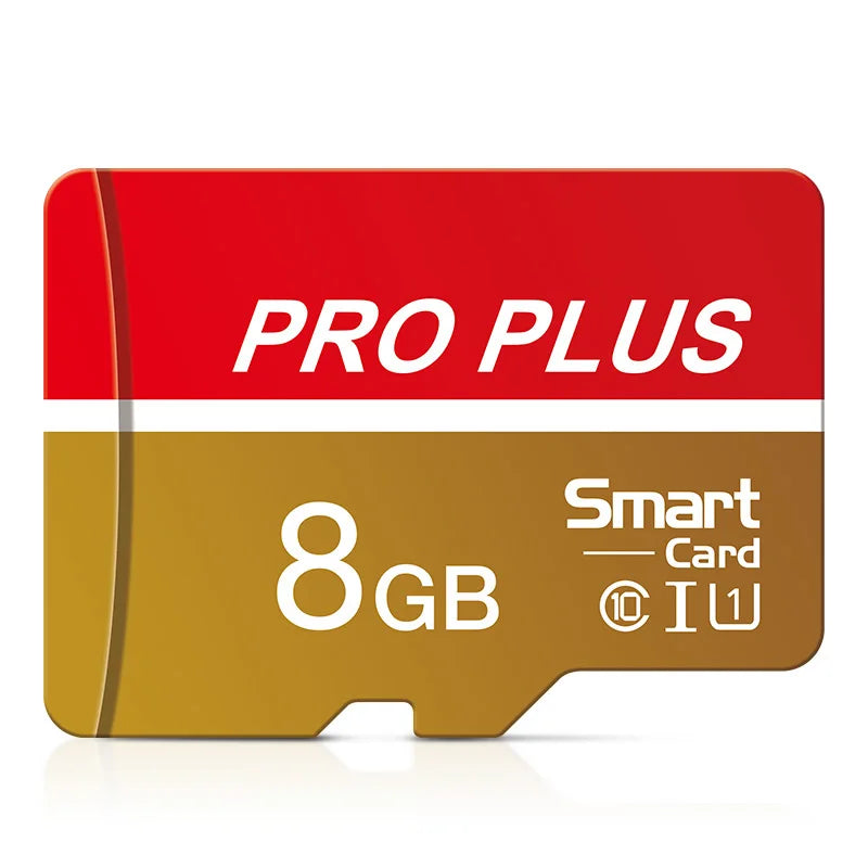 Red Pro High Speed Micro TF SD Card 128GB 256GB Class10 U3 V30 Up to 100MB/s for Camera Drone Driving Recorder Memory Card