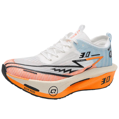 Couple Breathable Mesh Carbon Board Shoes, Student Sports Exam Shoes, Chunta Ultra Light Rebound Marathon Running Shoes