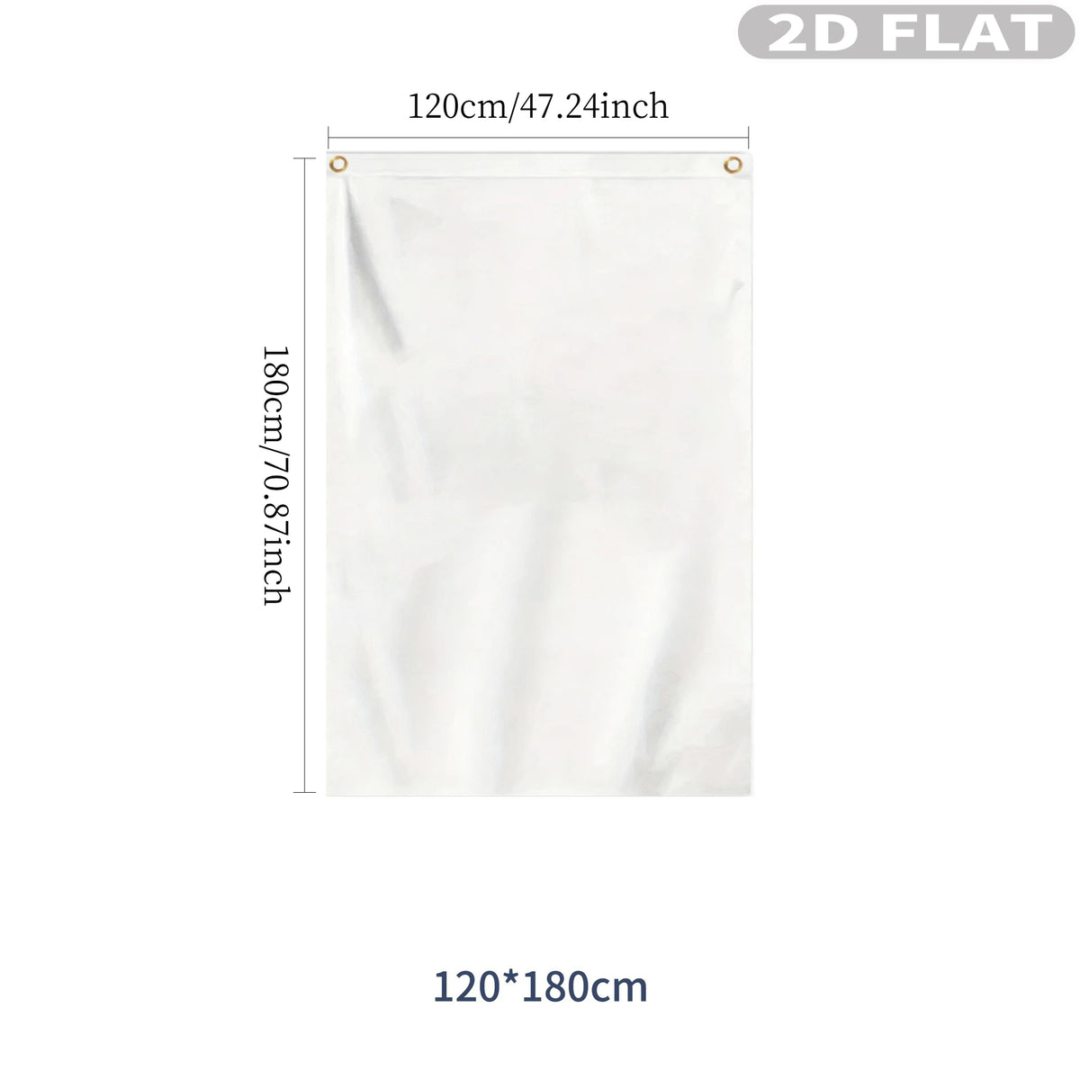 2D FLAT 1pc Custom Vertical Single-Sided Printing Flag, Flag with 2 Grommets, Suitable for Outdoor Garden Yard Outdoor Using