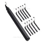 Swivel Deburring Tool RB1000 with 10 Extra High Speed Steel BS1010 Blades Deburring Tools for Resin PVC Pipe Plastic 3D Printing