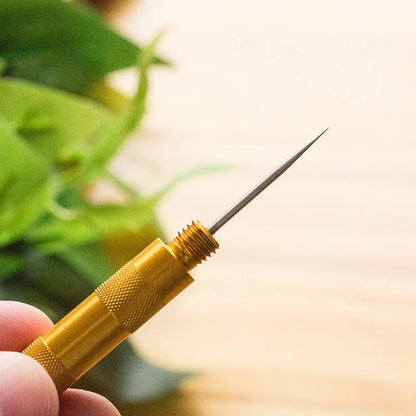 Leather Sewing Awl Set Replaceable Multifunctional Shoes Repair Tool Kit Punch Stitching Needles DIY Sewing Leathercraft
