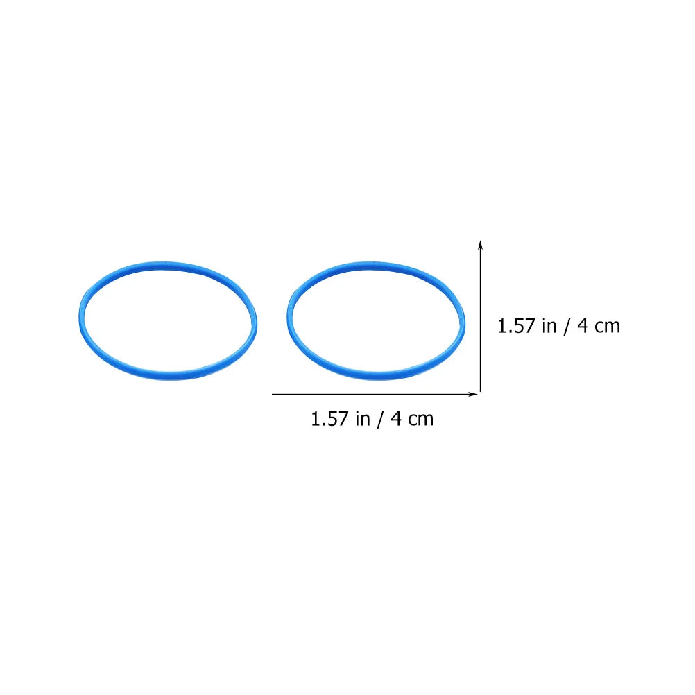 10pcs Microphone Grille Ring Rubber Suitable For Beta58a/87a Microphone Mesh Head Blue Rubber Microphone Ring Mesh Cover Ribbon