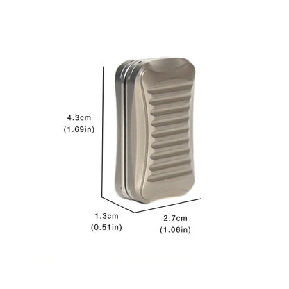 Titanium Alloy Soap Unlimited EDC Card Pusher Stress Relief Toy ADHD Anxiety Stress Toys Fidget Slider For Adult Gift