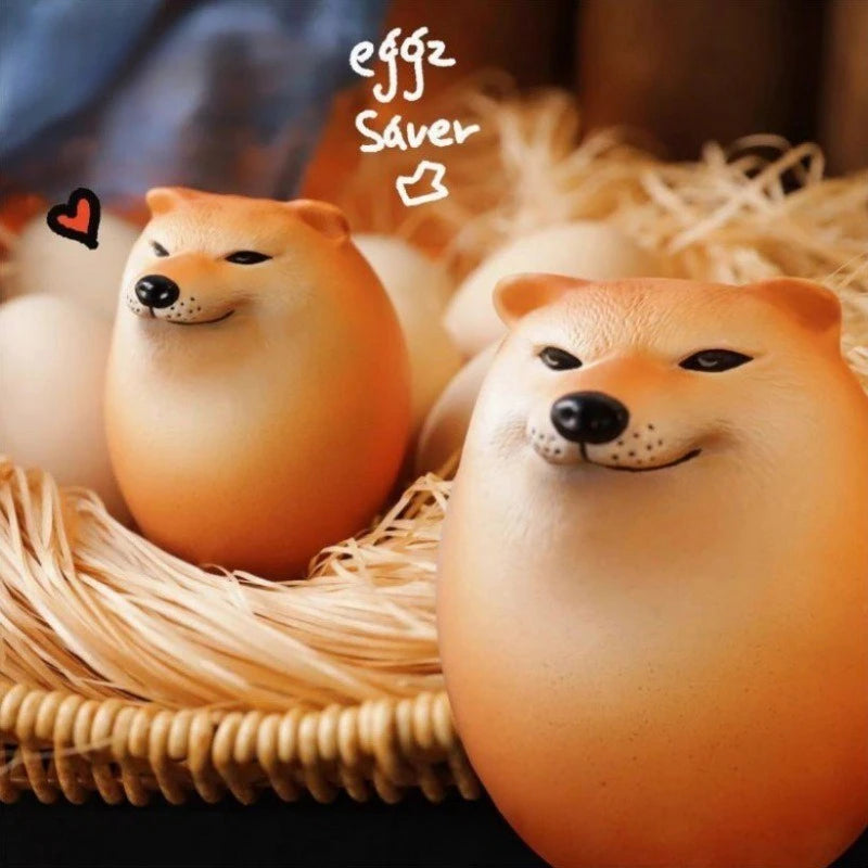 Dog Squishy Egg Toys !   Shibako Egg Shiba Inu Egg Slow Rising Squishy - Dog Egg Toy Stress Relief - Dog Eggs Decompression Toy