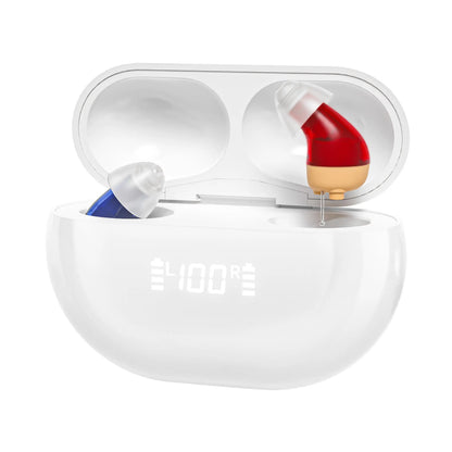 16 Channel Digital Hearing Aids APP Control Rechargeable Invisible Sound Amplifier Adjustable for Seniors Audifonos
