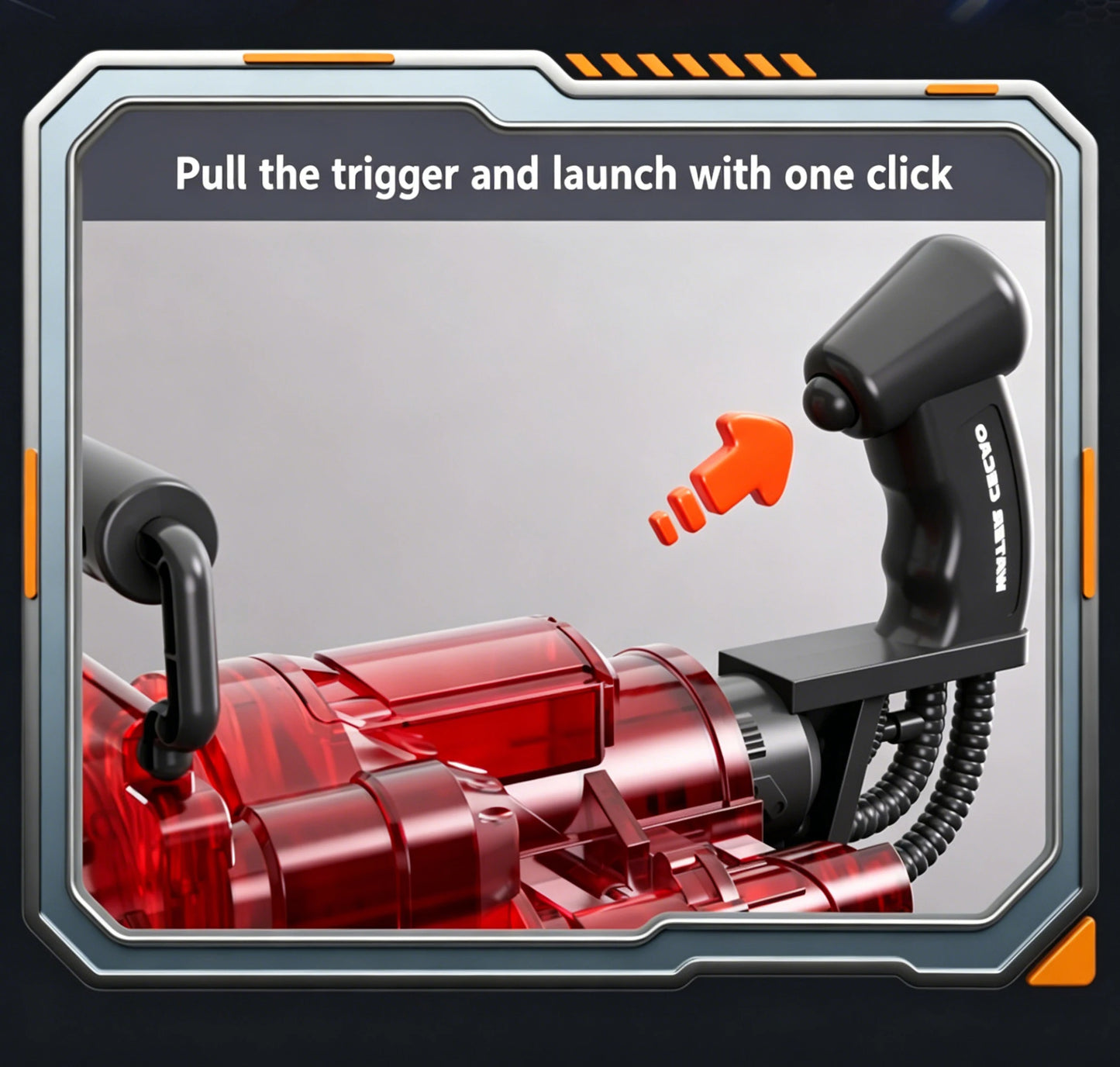 Auto Gatling Water Cannon Rotating High-Pressure Large Capacity Gatling Water Gun Toy Adults Outdoor Summer Fun Play Kid Gifts