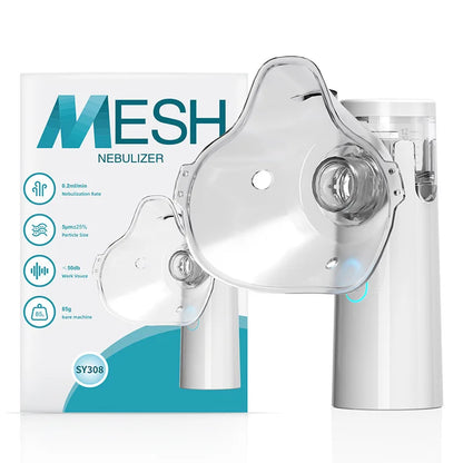 Medical Silent Mesh Nebulizer Handheld Asthma Inhaler Atomizer Children Health Care Mini Portable Nebulizer Humidifier